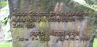 grafsteen Aad Meerman
